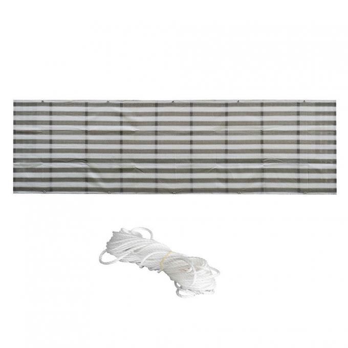 Rifinitura UV della vela della rete 0.9x5m dell'ombra dell'HDPE del balcone 5