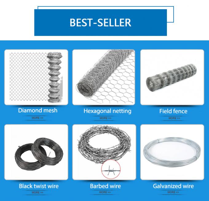 Cavo saldato a 1/4 pollici Mesh Panel di acciaio inossidabile di pollice 5mm di 1/2 2