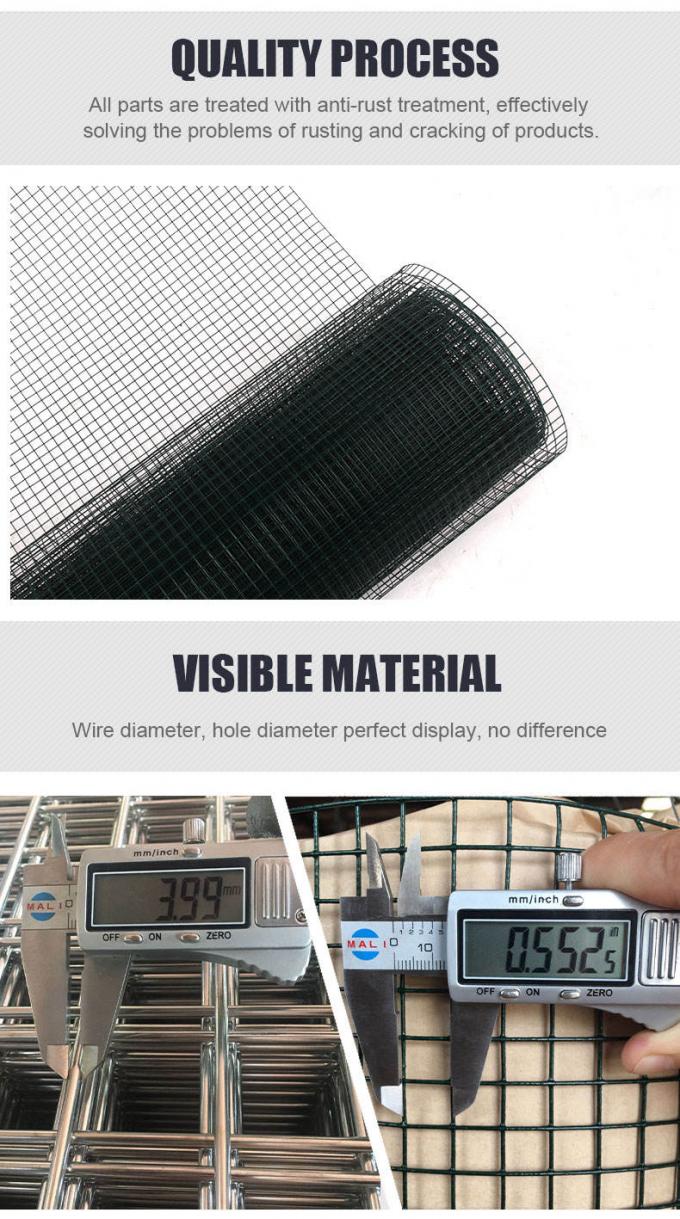 304 316 cavo saldato a 3/4 pollici tessuto Mesh Fencing Panels 1